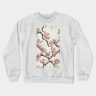 Cherry Blossom Mural Painting Crewneck Sweatshirt